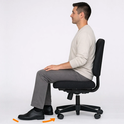 Are Your Feet Resting Naturally